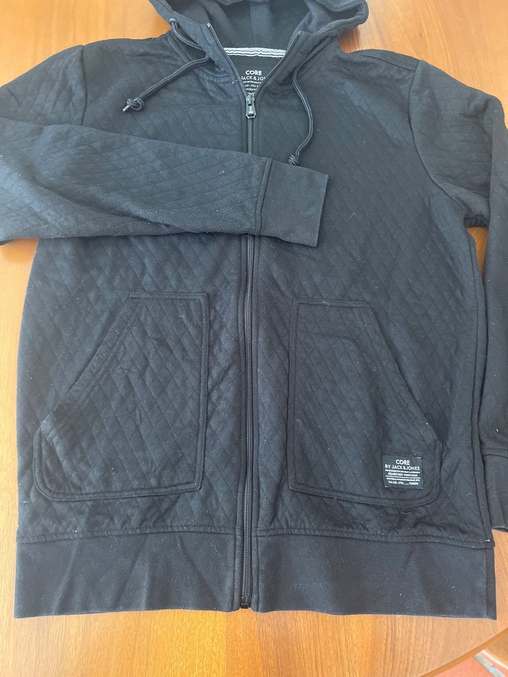 Jack & Jones Jacken: Jack & Jones Sweatshirt Jacke schwarz – Gebraucht aus Forch von grizzly52 2