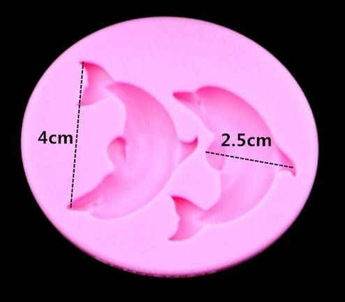 Teglie da forno: Giessform Silikonform Tiere Meer Delfin 2er – Nuovo e nell'imballaggio originale da Kaltbrunn venduto da schere-stein-papier 1