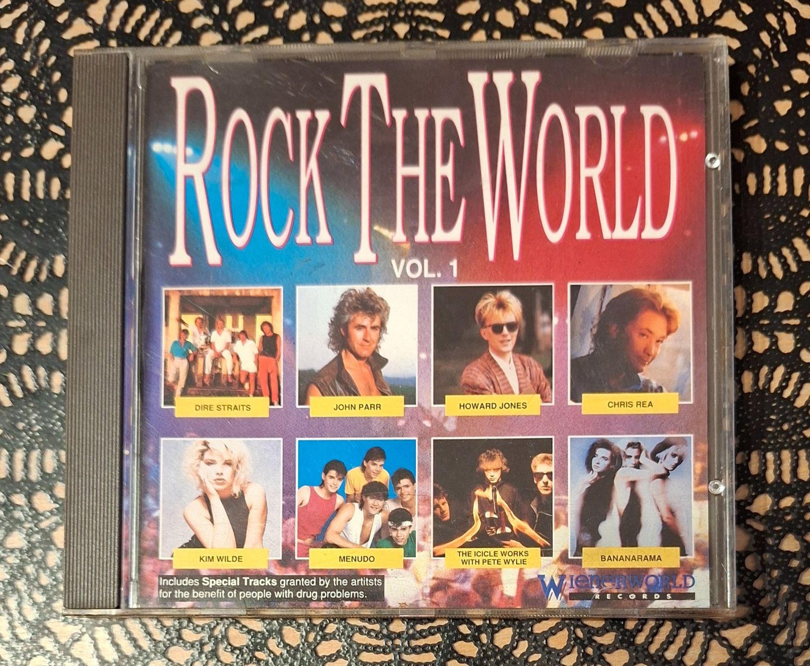 CD: Rock The World Vol.1, CD Hit Compilation Sampler 1985 – Usato da Schönenberg TG venduto da breiti12