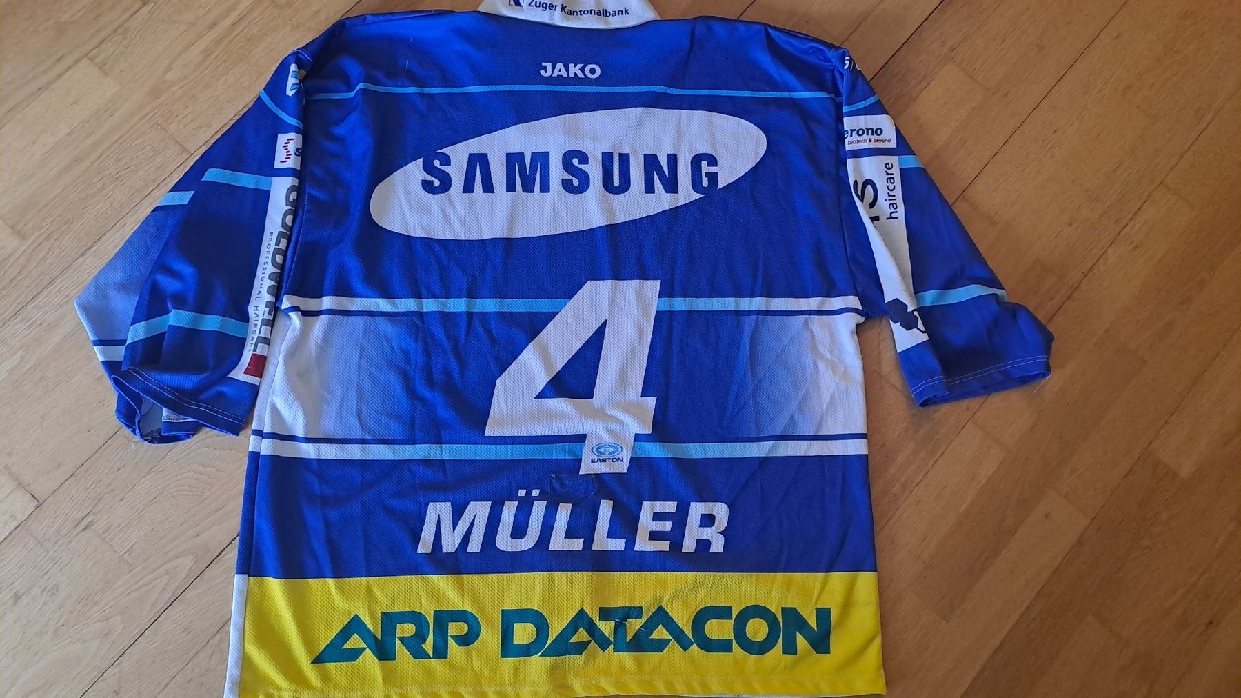 Canottiere & Pantaloni: ORIGINAL EV ZUG # 4 MÜLLER TRIKOT – Usato da Ebikon venduto da sunneschii100 1