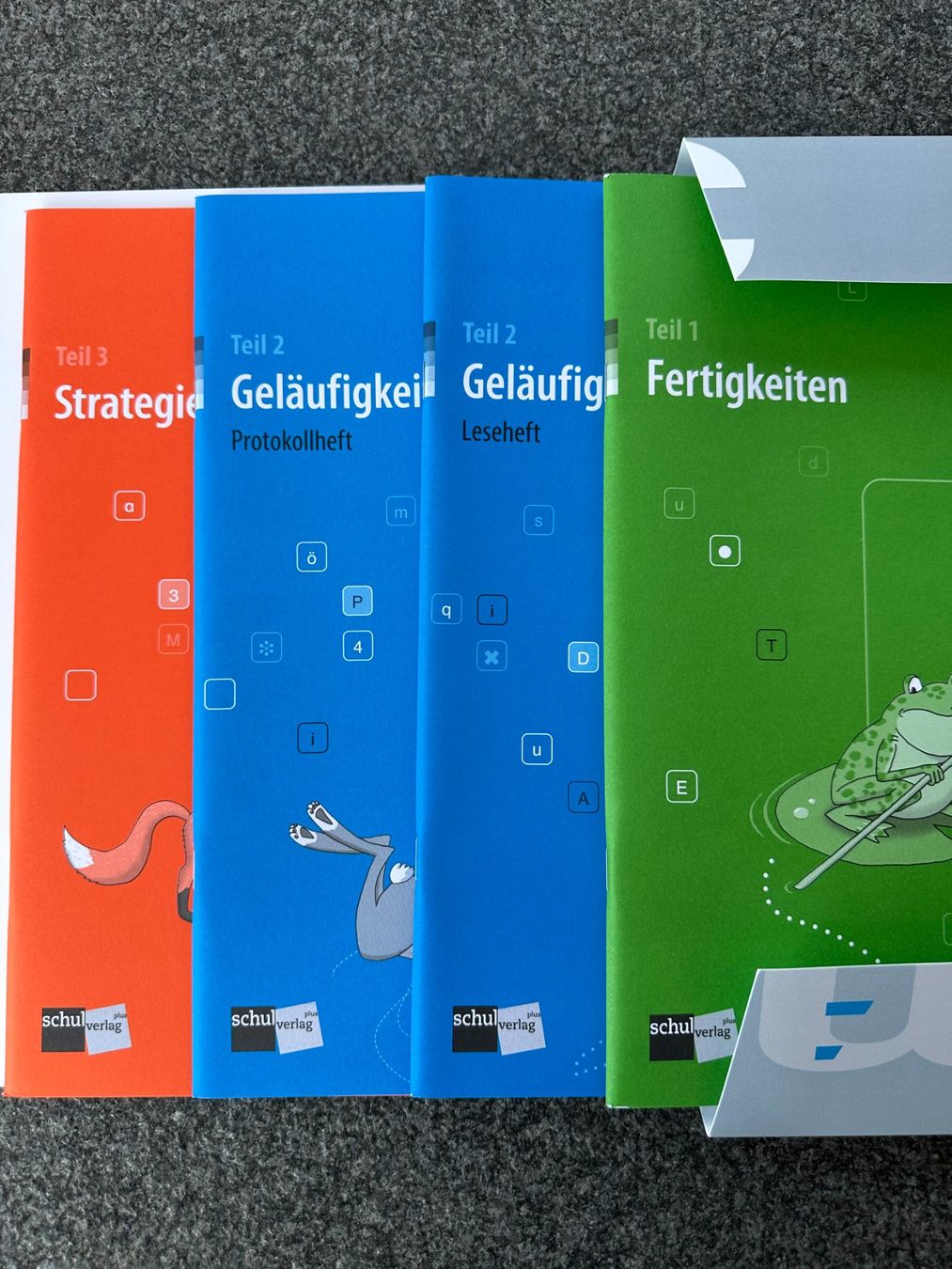 Ordner: 4 Lernhefte "Lesen. Das Training" – Gebraucht aus Boppelsen von KASIBO 1