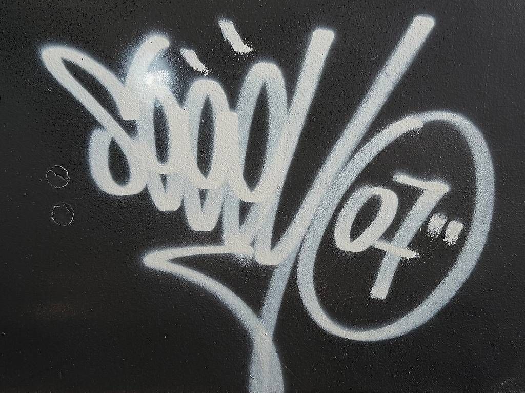 Gemälde: Back to the 50s, Graffiti von Seyo – Gebraucht aus Böckten von unikatum 1