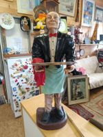 Dekorative Kellner Statue – Einzigartiger Blickfang!(em257)