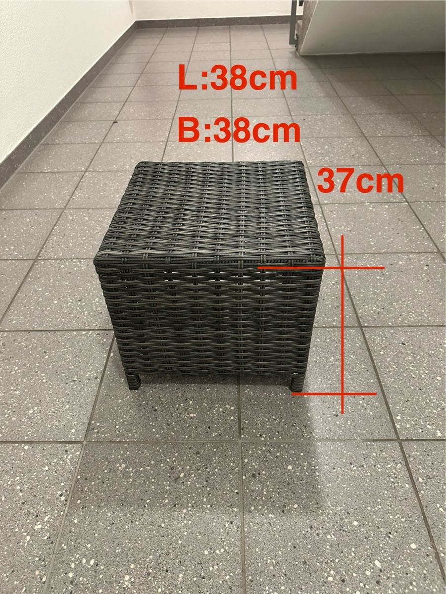Divani: Rattan Lounge mit Tisch – Nuovo (secondo la descrizione) da Langenthal venduto da Luigi4900 1