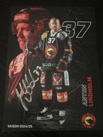 Anton Lindholm SC Bern Autogrammkarte 2024/25