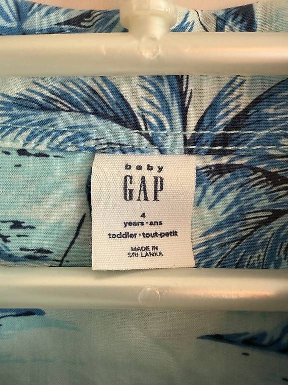 Gap Camicie, T-shirt & Polo: GAP Kinderhemd Kurzarm 4Jahre – Nuovo (secondo la descrizione) da Wilen b. Wollerau venduto da chocolady 2