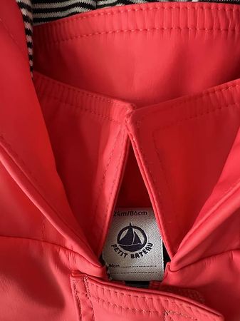 Petit Bateau Regenjacke Grösse 86cm/24 Monate 