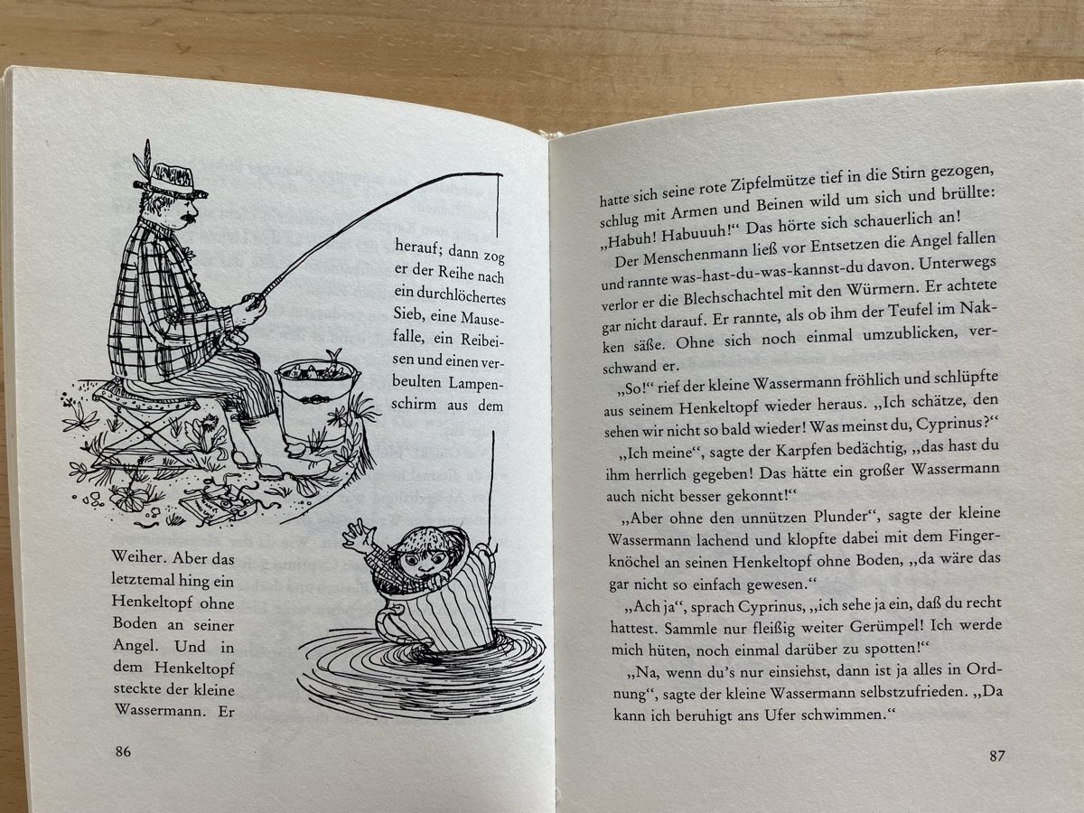 Libri: Der kleine Wassermann - Otfried Preussler – Usato da Schwarzenburg venduto da Michellu 7