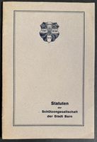 Schützengesellschaft Bern, STATUTEN 1919
