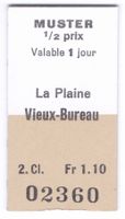 Billette La Plaine – Vieux-Bureau (Muster)