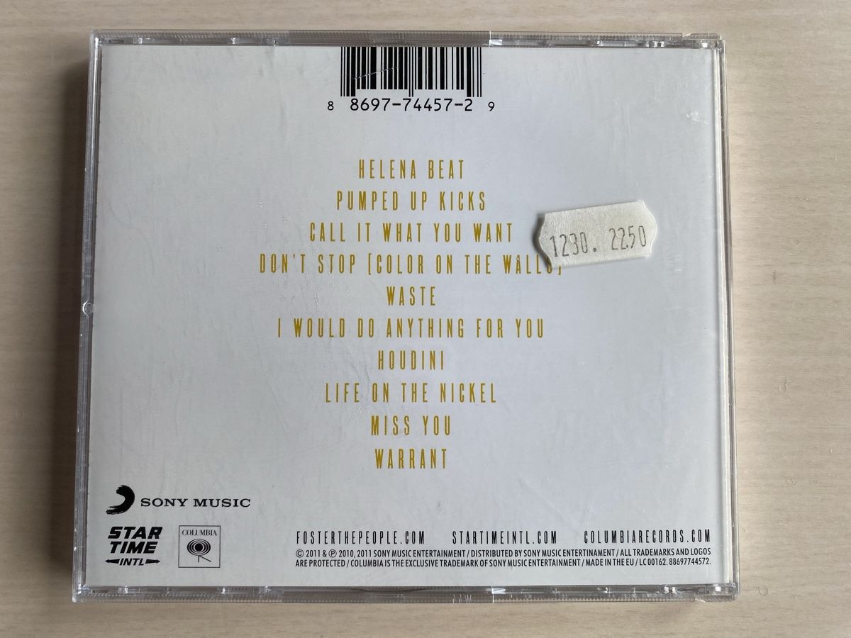 CD: Foster The People - Torches – Usato da Oberried Brienz venduto da Chyara 1