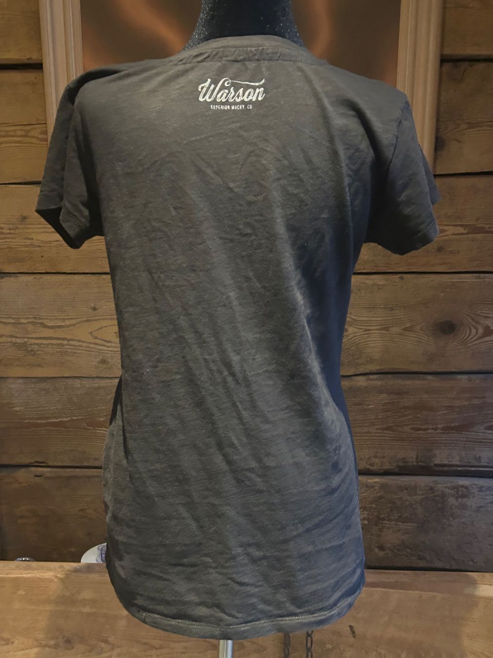 T-shirt: Warson Motors t-shirt noir – Nuovo (secondo la descrizione) da Val-d'Illiez venduto da Dombou 1