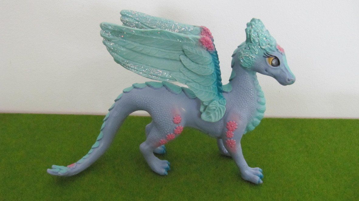Schleich Giocattoli: Schleich Bayala Drachen Set – Usato da Brunnen venduto da Kiwiland1 1