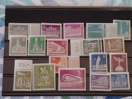 Schöner Satz Berlin 1956 postfrisch