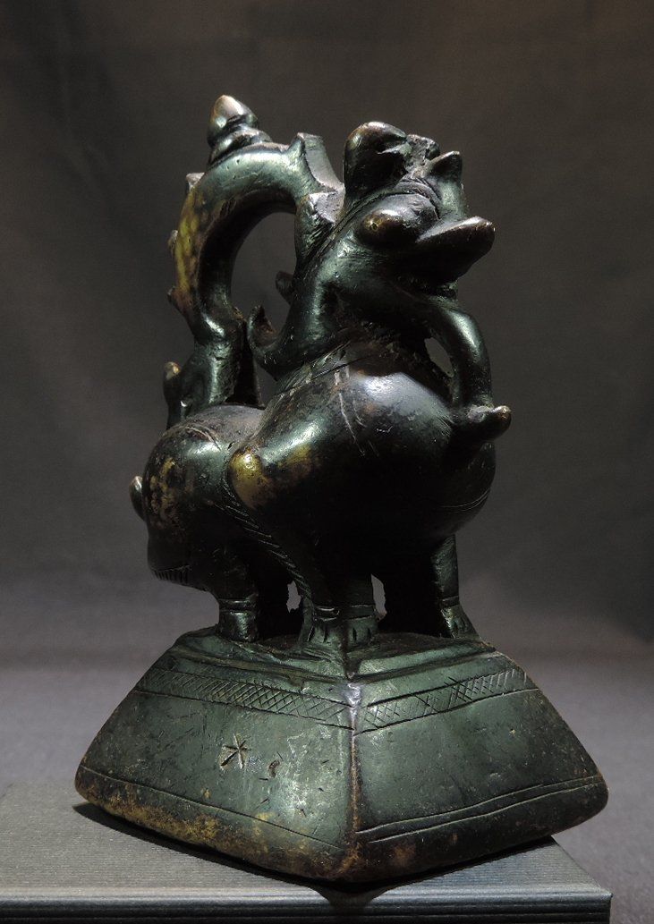 Statuette: Burma Chinthe, Opium Gewicht – Usato da Duggingen venduto da roterbambus 5
