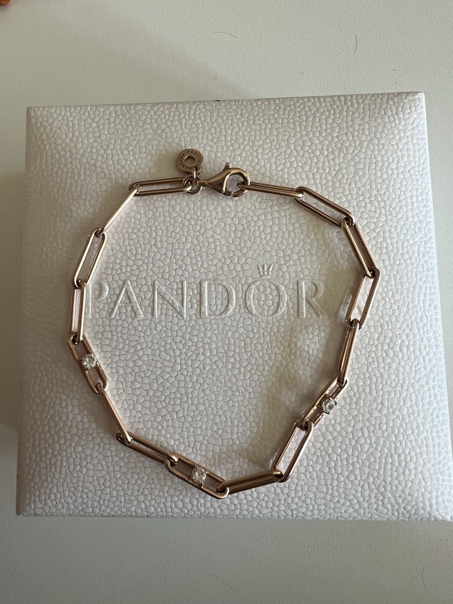 Pandora Bracciali & Braccialetti: Pandora Armband 20cm rosegold – Usato da Toffen venduto da Vanessa_Germann