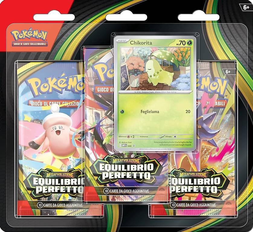 Giochi: Pokémon Blister equilibrio perfetto IT – Usato da Mendrisio venduto da OtakuWorld_Sagl