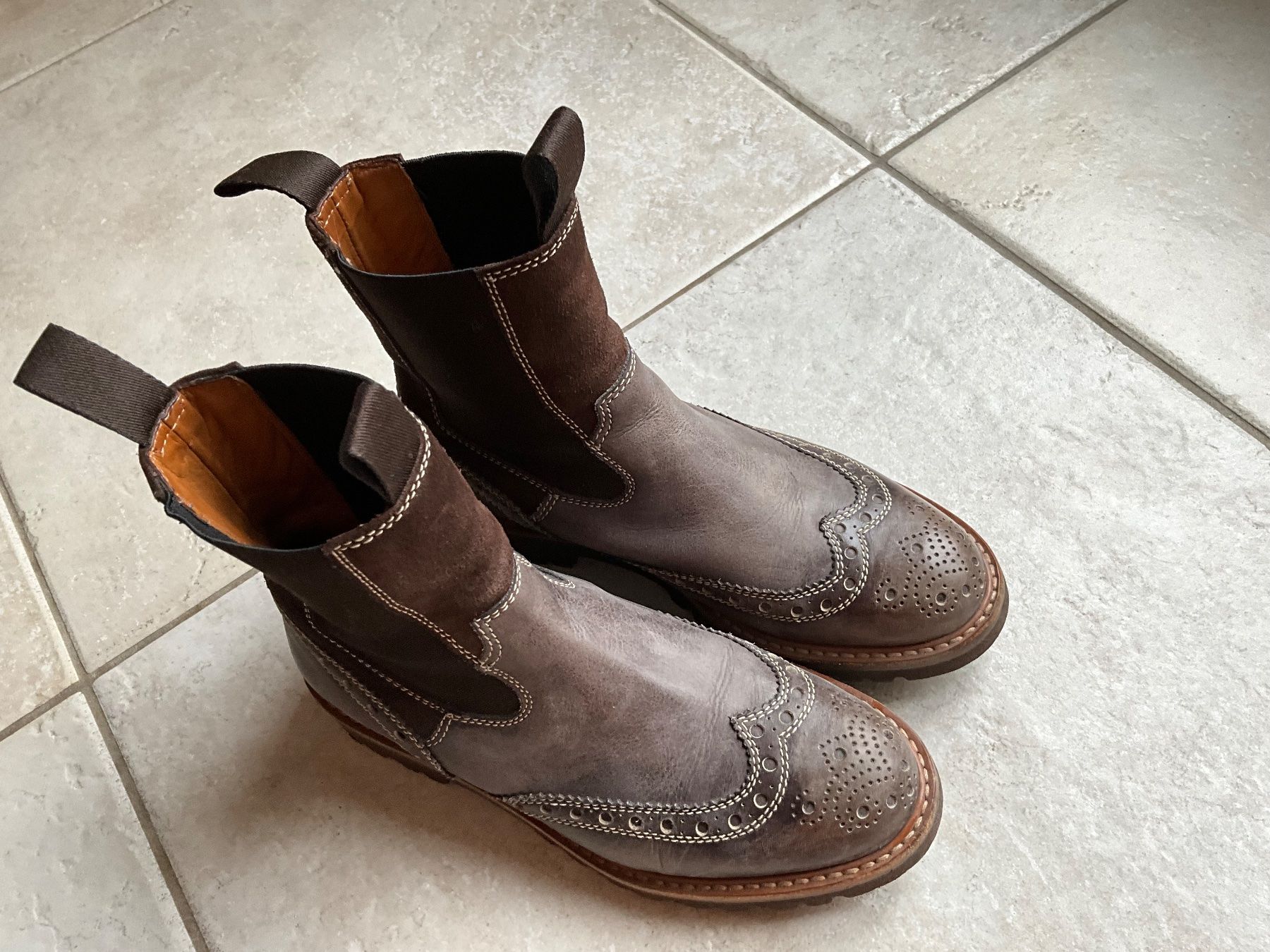 Scarpe da donna: Bottines en cuir – Usato da Meinier venduto da Izabelaanna 1