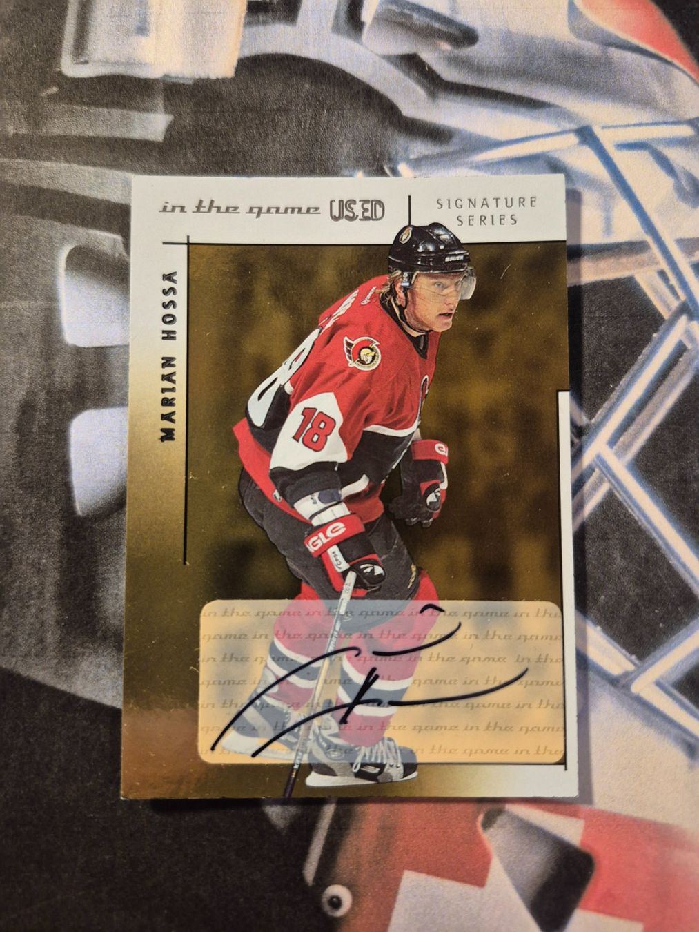 NHL Carte collezionabili: NHL Marian Hossa Ottawa Senators – Usato da Treiten venduto da Sauber73