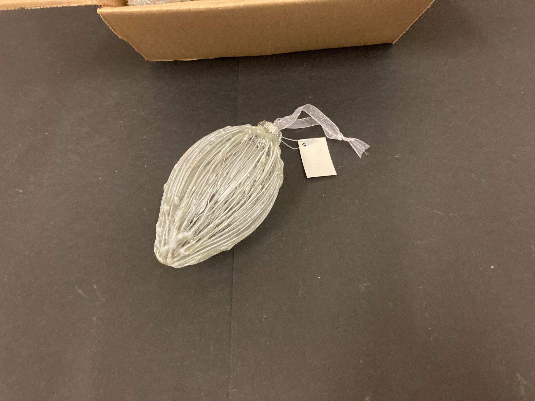 Tutte le decorazioni: Weihnachtskugeln "Tropfen", 9 Stück, ca. 12 cm lang, Glas – Nuovo e nell'imballaggio originale da Neuenhof venduto da jorogo 1
