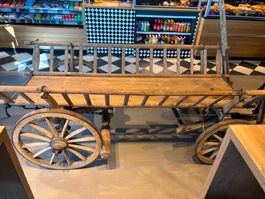Antiquität Leiterwagen