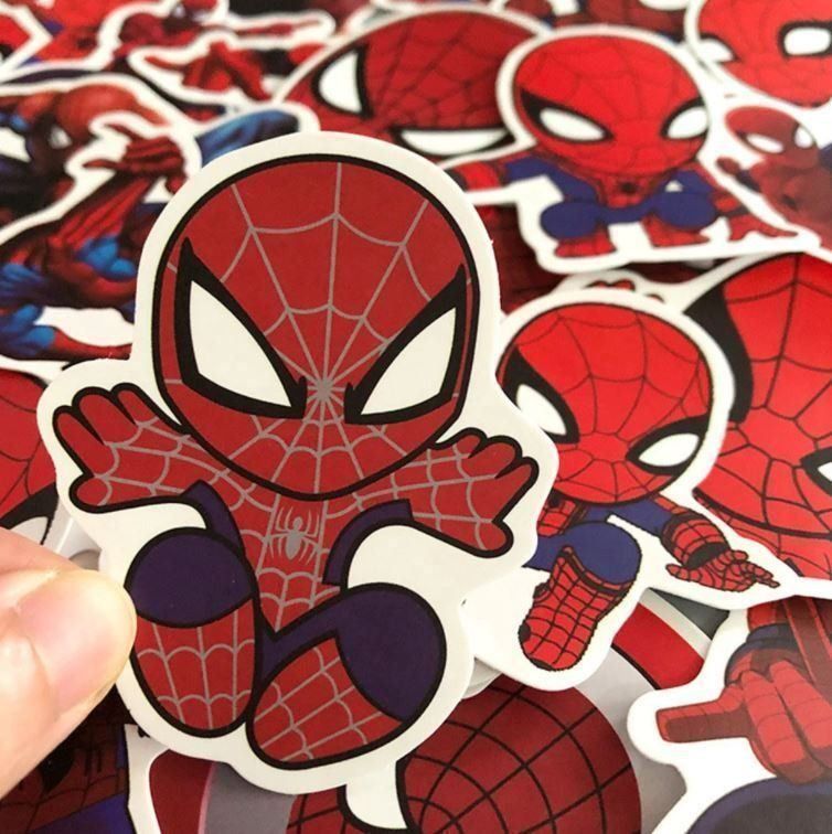 Sticker: Spiderman Marvel Comic Spinne DVD Aufkleber 35 tl Stickerset – Nuovo e nell'imballaggio originale da Dättlikon venduto da easythings 5