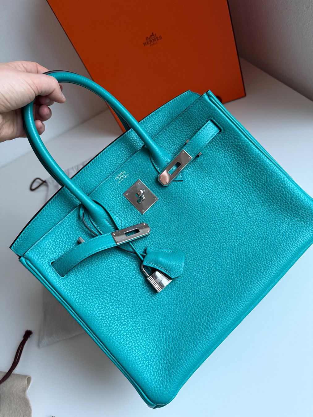 Hermès Borse: Hermes Birkin 30 Tasche – Nuovo e nell'imballaggio originale da Winterthur venduto da 19.19 5