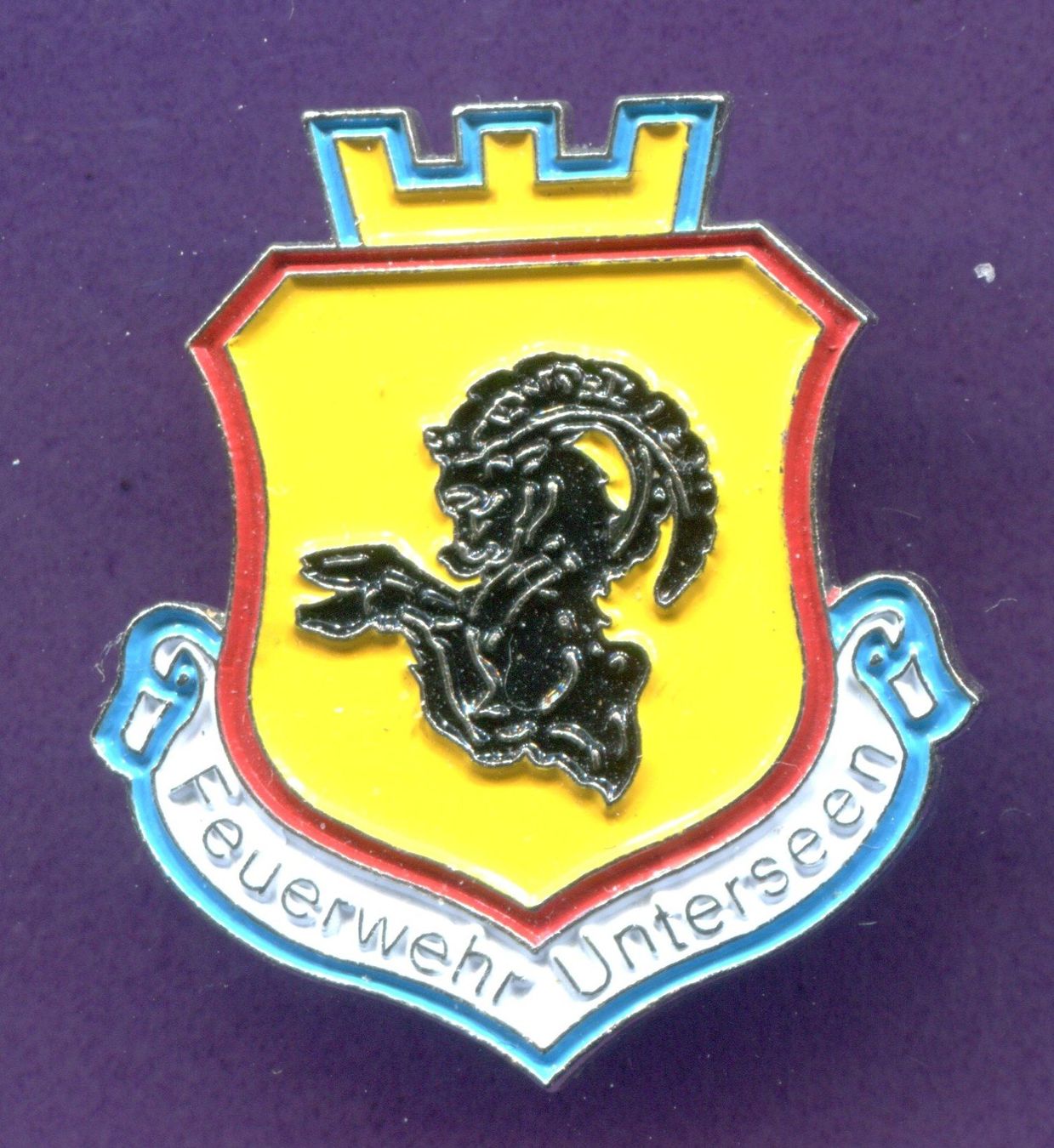 Placchette & Badge: Feuerwehr  UNTERSEEN – Usato da Winterthur venduto da Sammleroase