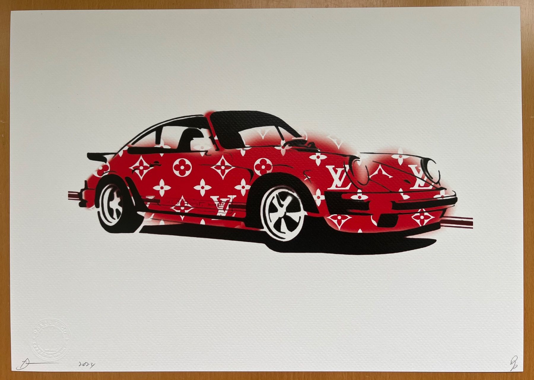 Grafica & Litografie: DEATH NYC : Vuitton Porsche 911 – Nuovo (secondo la descrizione) da Basel venduto da La.Bonne.affaire 1