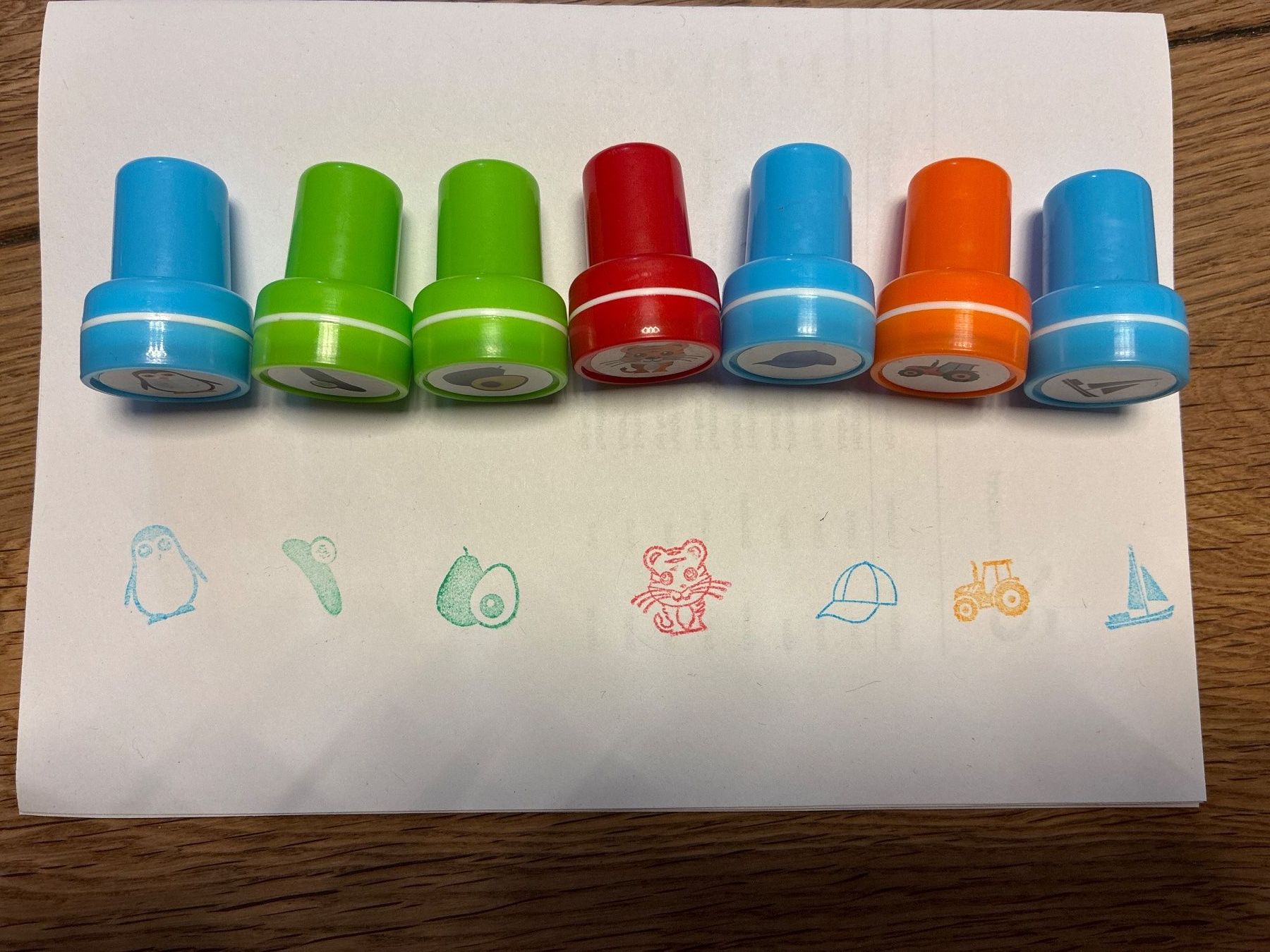 Stempel: Stempel Set, 7 Stk. – Gebraucht aus Guntershausen von Gloominati 1