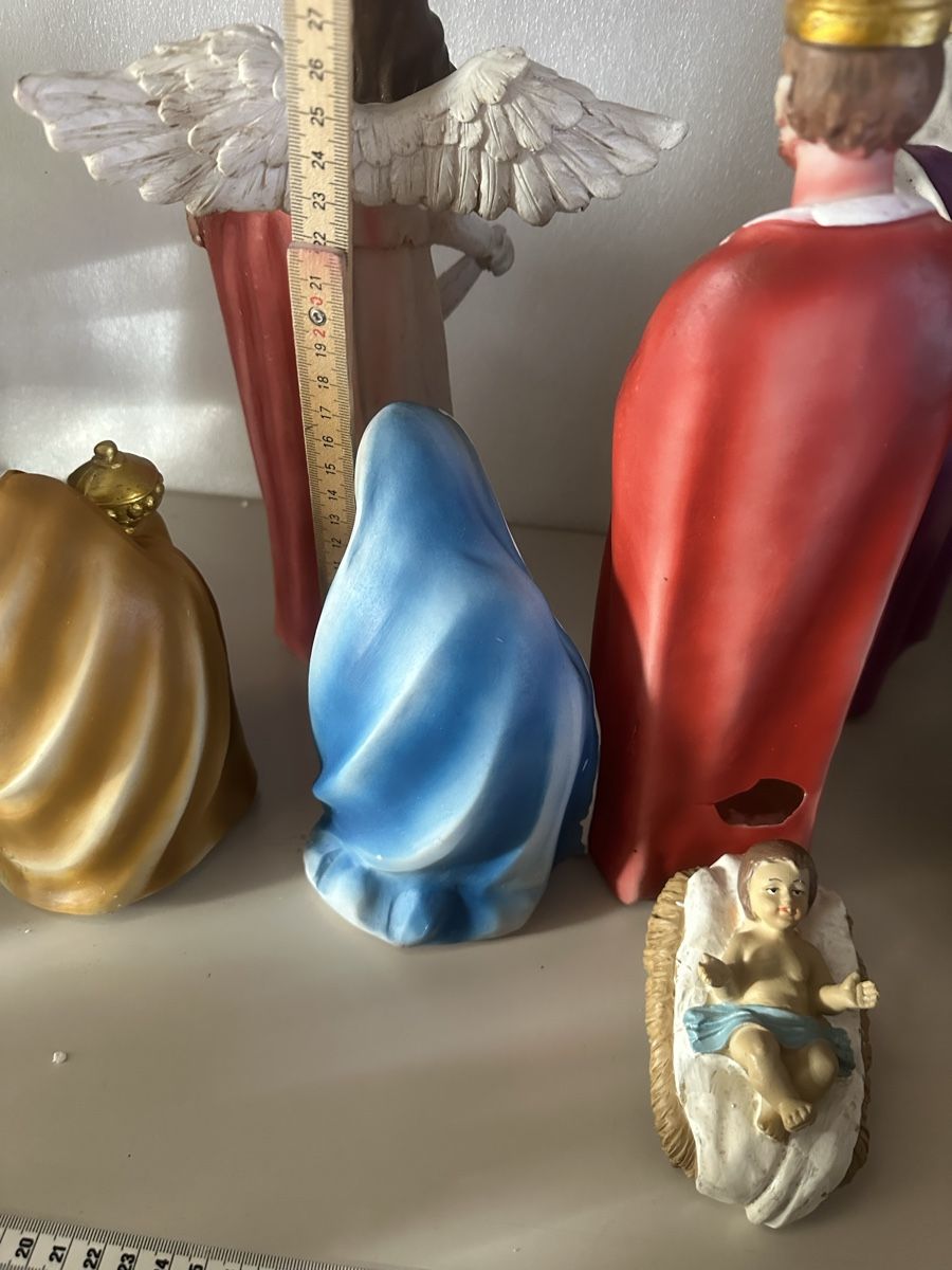 Statuette: Weihnachtskrippe Figuren Set – Usato da Deitingen venduto da Himhip 7