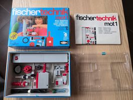 Fischertechnik Fischer Technik Mot 1 Motor Batteriekasten