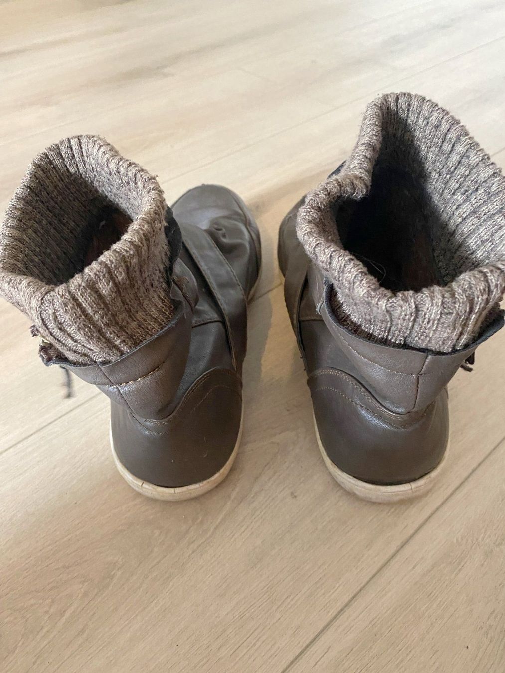 Damenschuhe: schöne braune Stiefeletten, Gr. 41 – Gebraucht aus Füllinsdorf von Sunnebliemli7 2