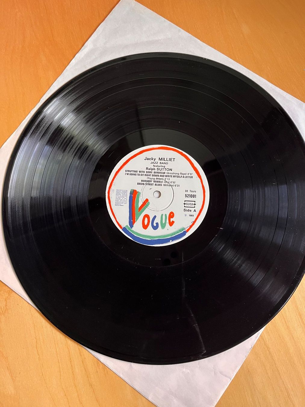 Dischi in vinile: Jacky Milliet Jazz Band, Ralph Sutton, Schallplatte – Usato da Rüdlingen venduto da Timber_11 3