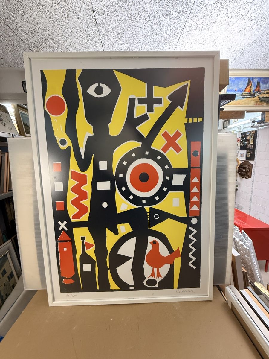 Grafica & Litografie: KRABBE NORBERT - Lithographie – Usato da Solothurn venduto da NUVICO