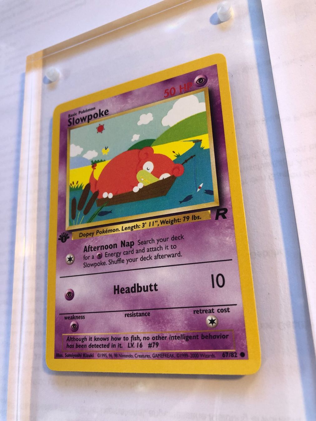 Carte collezionabili: Slowpoke 1st Team Rocket - MINT - ab 1.- – Usato da Giubiasco venduto da dan_pr8b 2