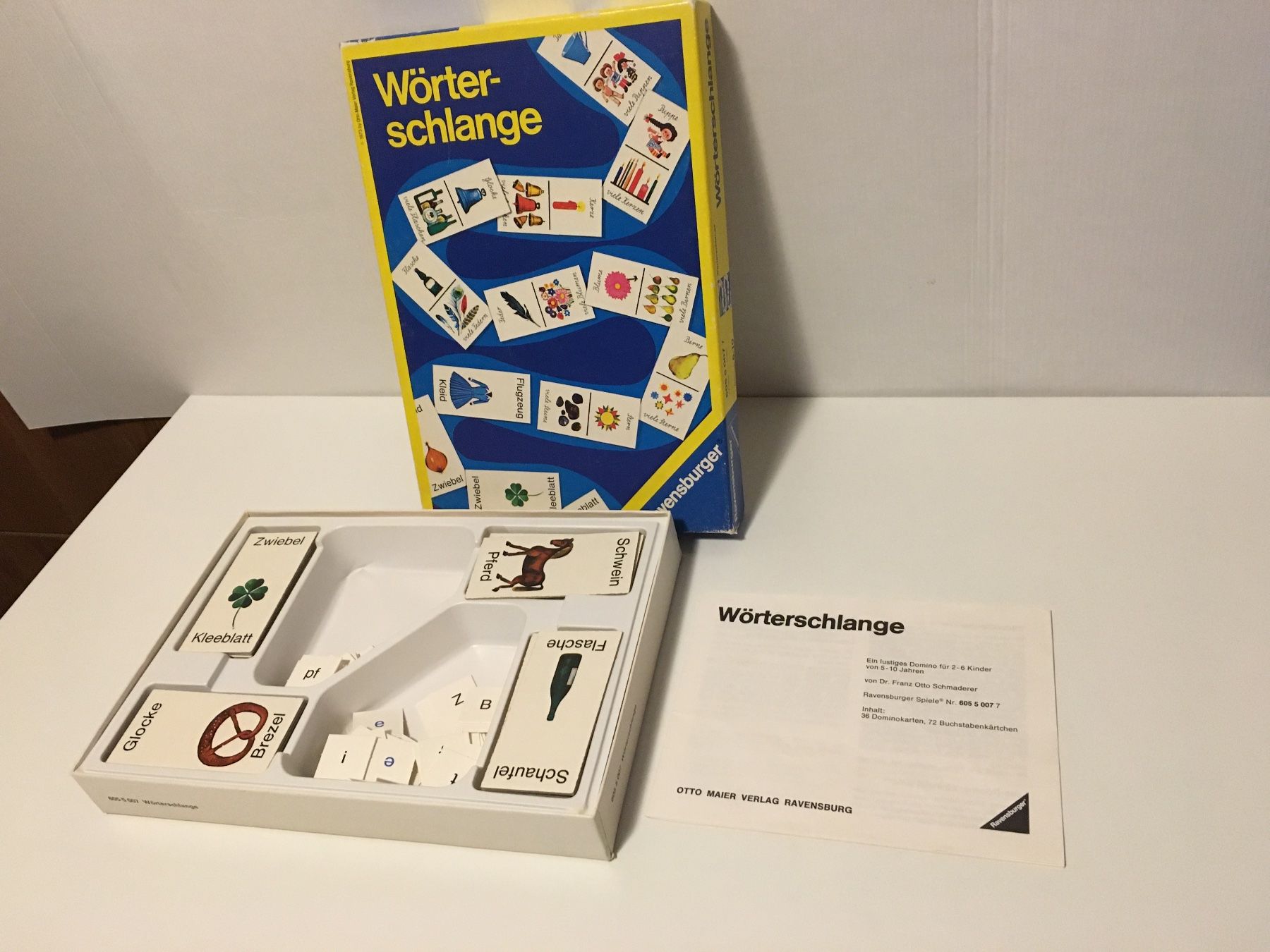 Ravensburger Giochi: Wörterschlange - Ravensburger - 1973 – Usato da Andwil SG venduto da Rainboli 4