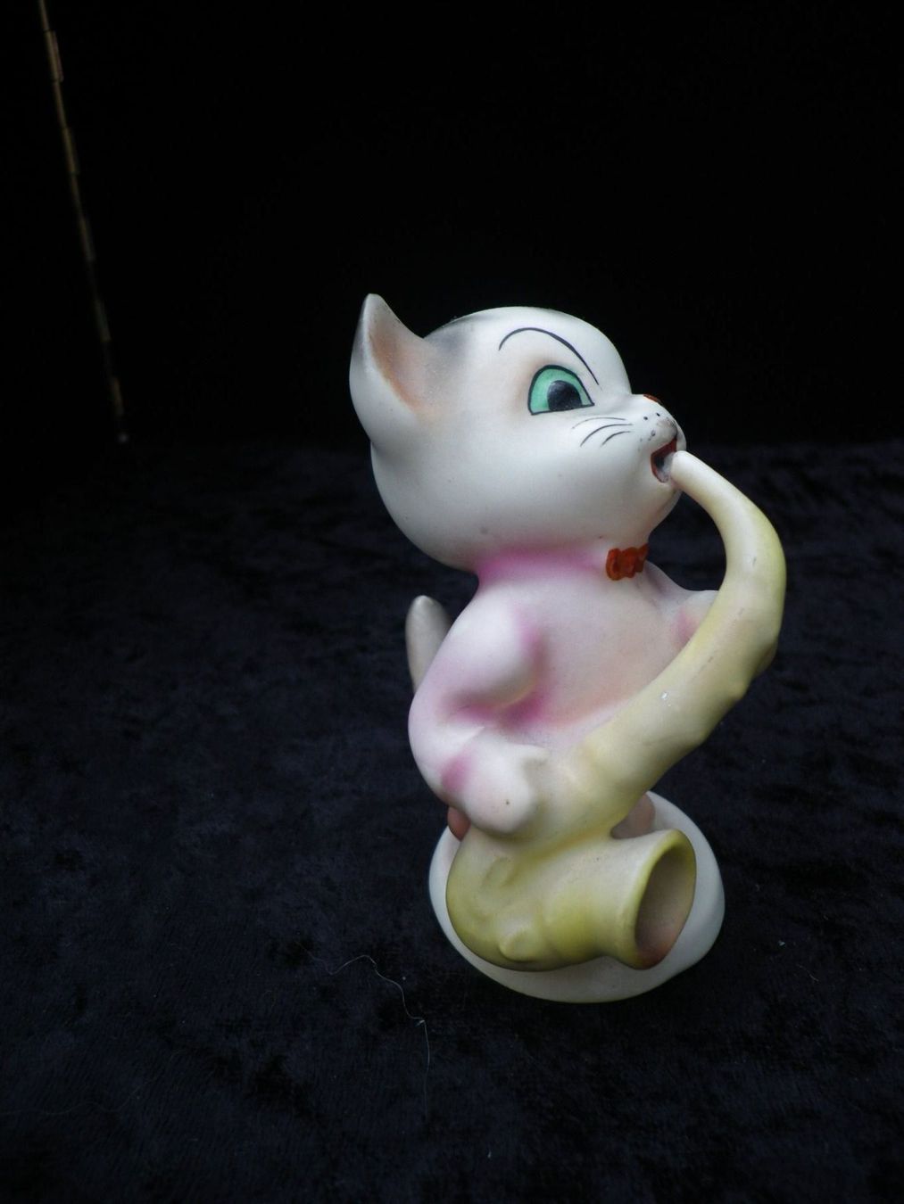 Statuette: Katze mit Saxophon – Usato da Reinach BL venduto da Annodomini 4