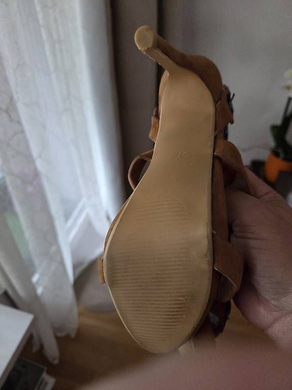 Scarpe da donna: High Heels / Sandalen mit Absatz braun – Usato da Au ZH venduto da ali_tf7f 3