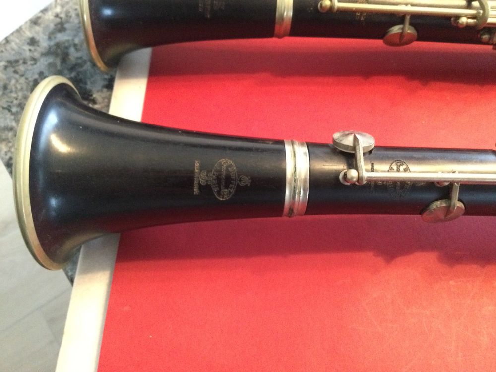 Coffret 2 Clarinettes Anciennes A.Robert / Buffet Crampon | Kaufen auf ...