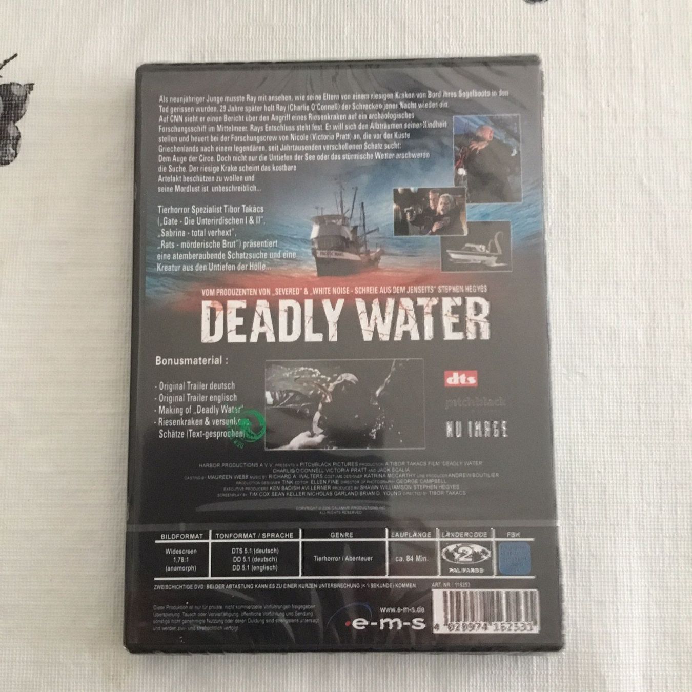 Tutti i DVDs: Deatly Water Neu OVP – Nuovo e nell'imballaggio originale da Blauen venduto da berlingo65 1