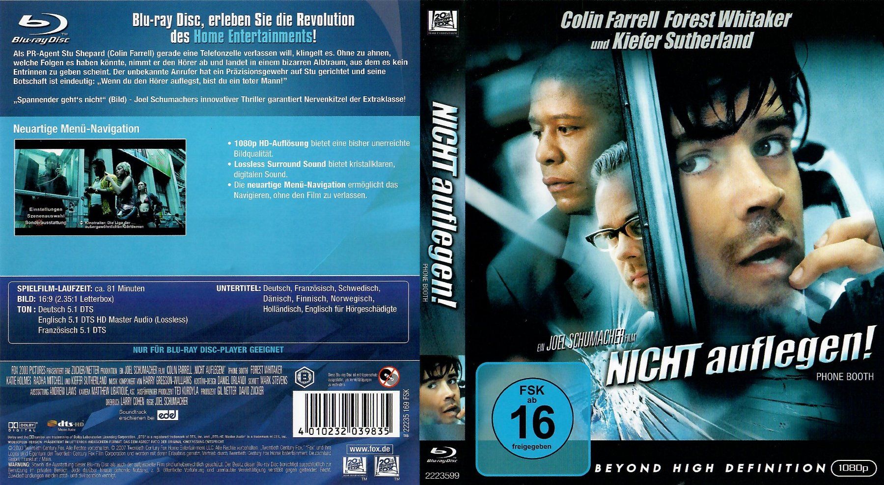 Alle DVDs: Blu-ray: Nicht auflegen! - 2002 – Gebraucht aus Hagendorn von Thom.74 1