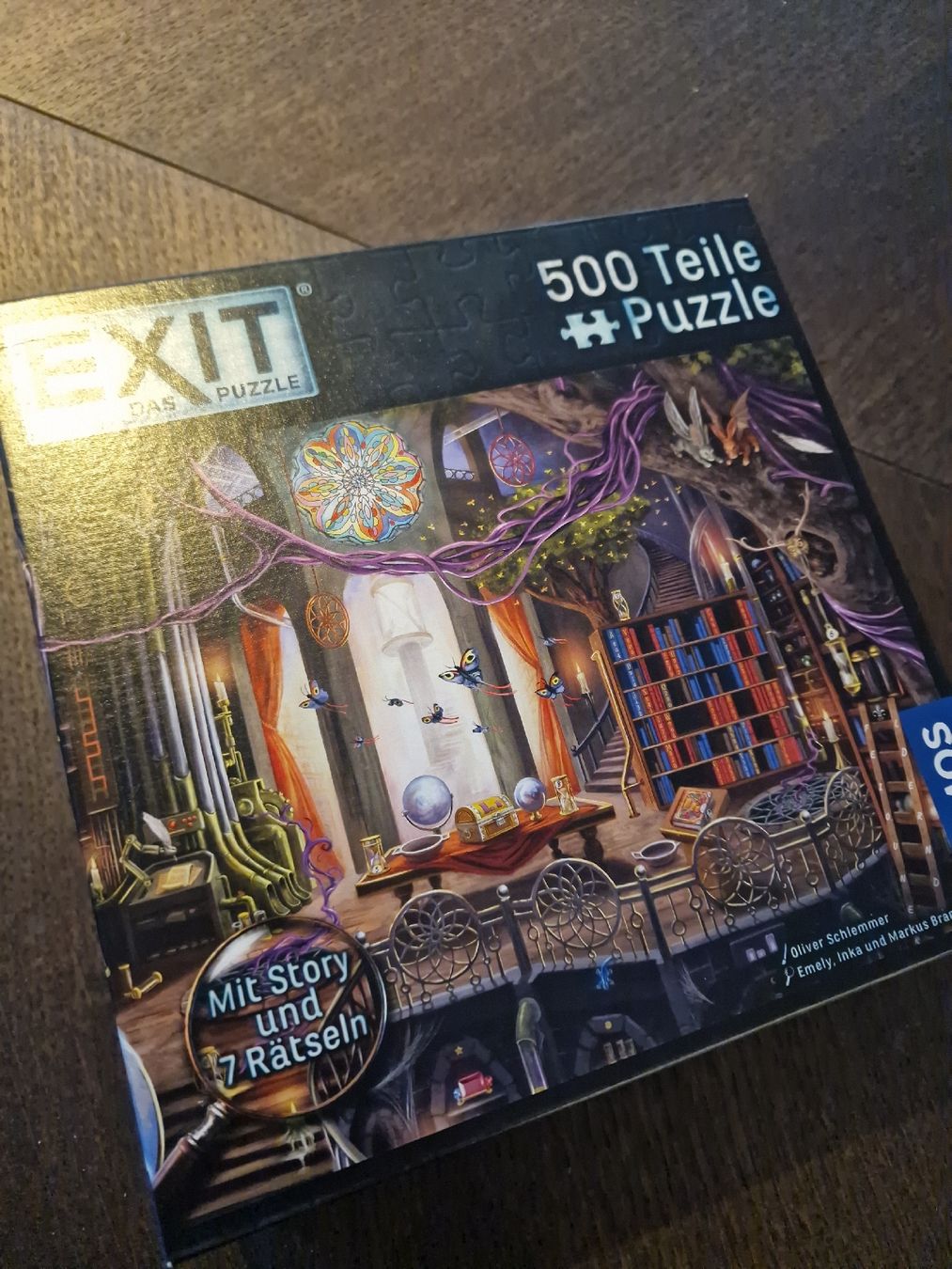 Kosmos Giochi: EXIT Puzzle - 500 Teile mit 7 Rätseln – Usato da Vitznau venduto da ron_65gg