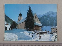 Weisstannen SG, belebt, Ski, Kirche