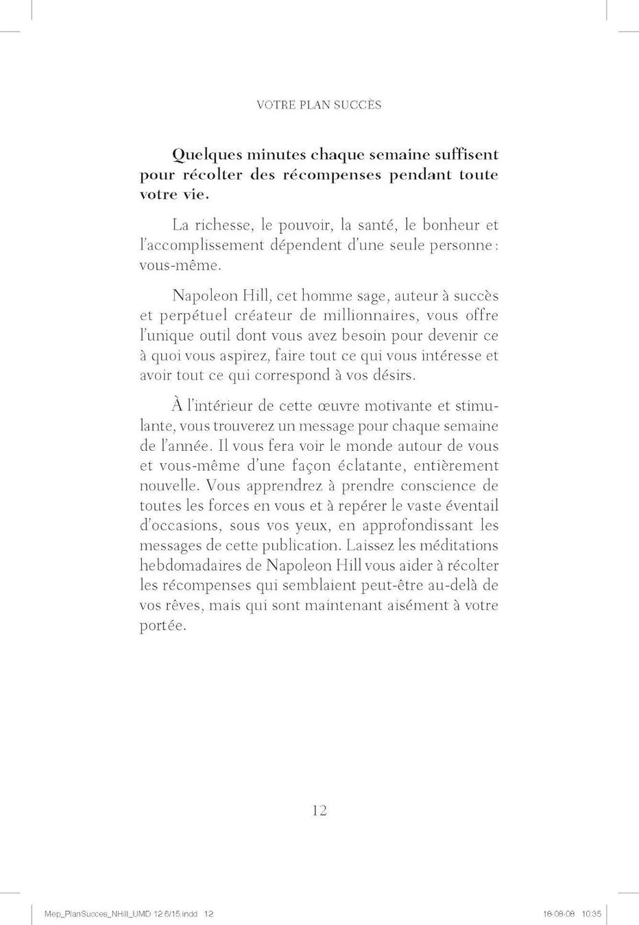 Libri: Votre plan succès - 52 étapes pour le réaliser – Usato da Neuchâtel venduto da Dualseele 5