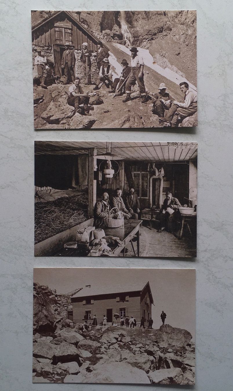 Cartoline postali: Ansichtskarten SAC Tödi, Grindelwald, Bernina – Usato da Kriens venduto da Niklaus014