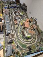 Modelleisenbahn Anlage spur N mit Seilbahn geb für Digitaler