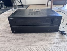 AV Receiver Onkyo HT-R758 with remote and accessories