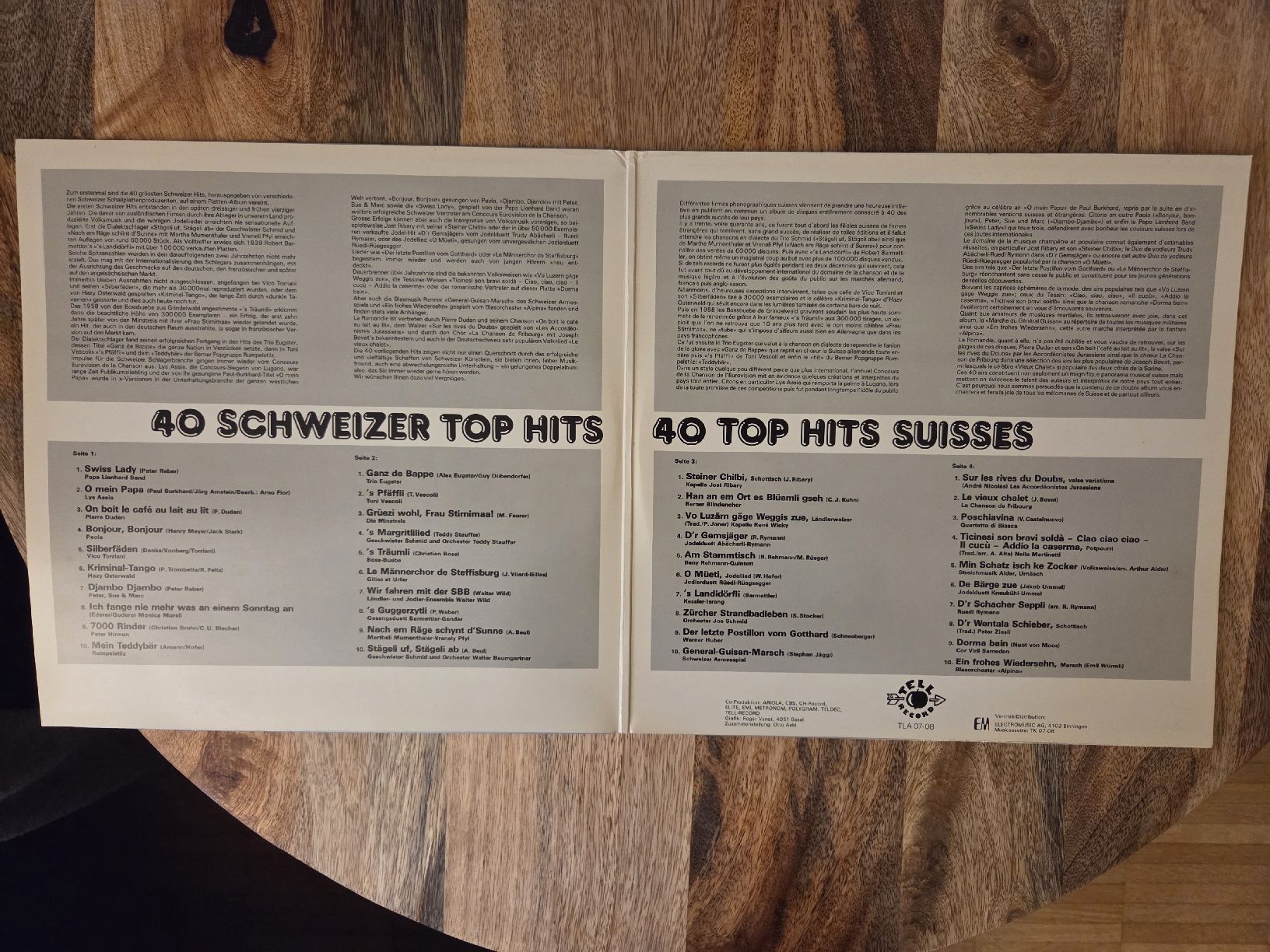 Dischi in vinile: 40 Schweizer Top Hits, 2LP – Usato da Jegenstorf venduto da AloeVera19 1