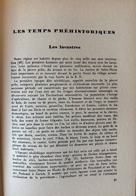 Libri: Histoire de Saint-Blaise - Premier cahier – Usato da Adliswil venduto da Heimite 2